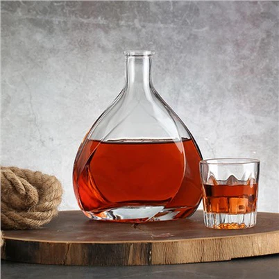 Alkoholflasker av glass