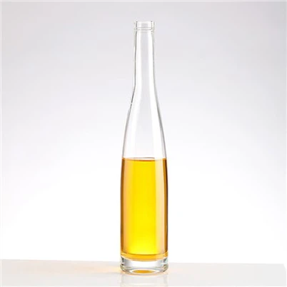 Vintage glass whiskyflasker