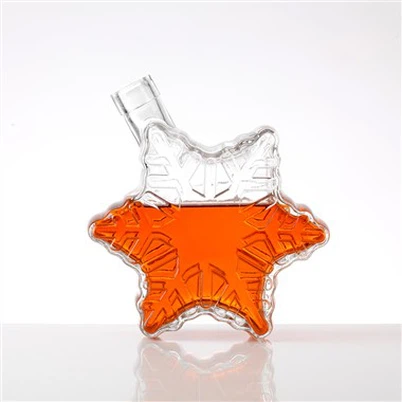 700 ml tomme alkoholflasker i glass