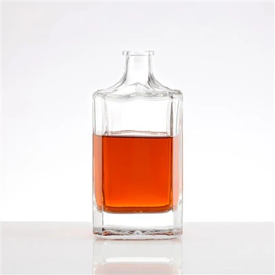 Profesjonell firkantet vodka 750 ml flaske