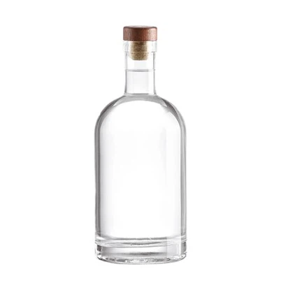 750 ml tomme brennevinsflasker med korklokk