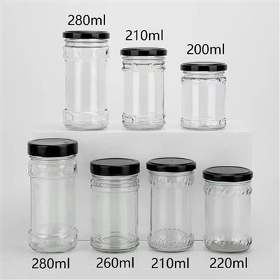 Glasskrukke for whisky